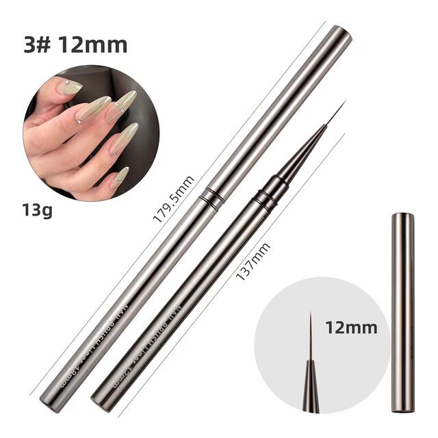 Japanese Nail Art Liner Pen Nail Art Shop Special Professional Line Pen Goumei Pen Point Flower Line Pen Color Pen detail 3