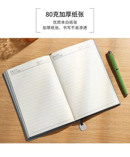 Business High-End A5 Notebook Gift Box Set with Customized Logo, Meeting Notepad, Office Gift, Souvenir Gift detail 2