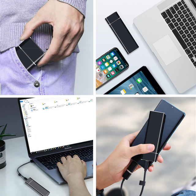 Foreign Trade Cross-Border Ssd High-Capacity Portable Solid State Drive 20Tb 32Tb 64Tb Large Capacity Portable Solid State Drive detail 3