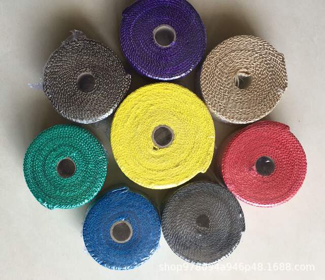 Directly from the Manufacturer: Fiberglass Aluminum Foil Tape, Thermal Insulation Cotton, Cross-Border Use, Titanium/Color/Black, Multiple Specifications detail 8