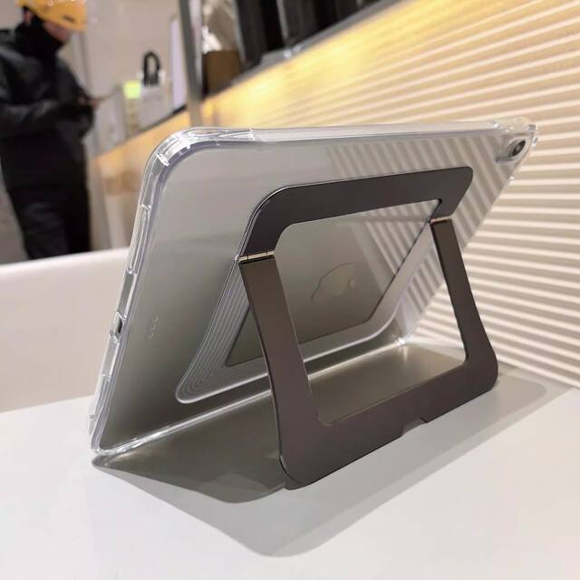 2026 New iPad Stand Case Air8 Protective Case Ipad11 Generation Protective Case Air5 Transparent Acrylic Stand detail 8