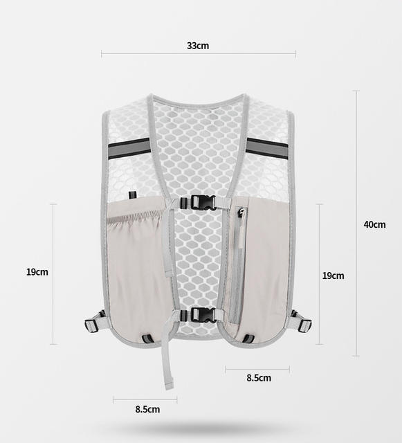 In-Stock Cycling, Running, Hiking Backpack, Breathable Bicycle Trail Marathon Hydration Backpack, Sports Vest detail 1