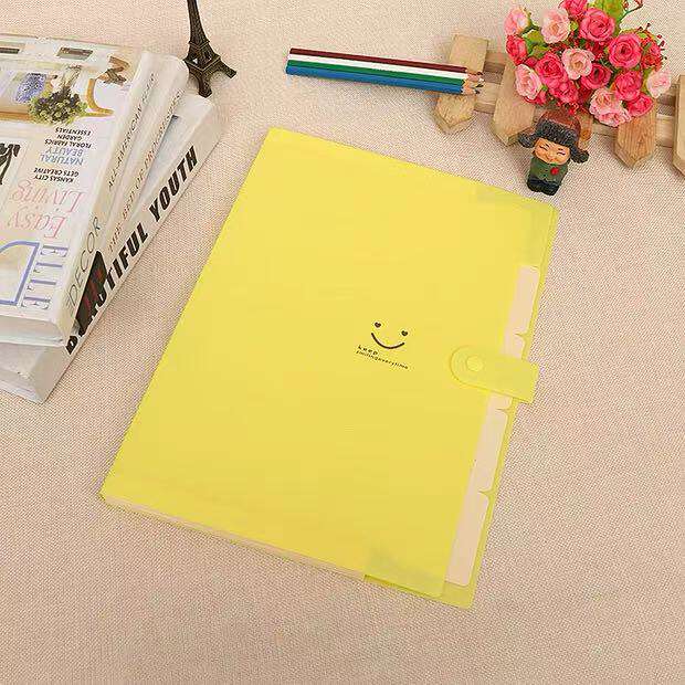 Smile A4 Accordion File Bag for Organizing Test Papers, Subject-Specific Student Tutoring Bag, Customizable Folder for Student Office Use detail 10