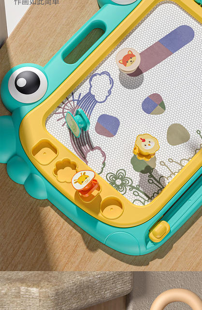 Children's drawing board magnetic drawing board toy home graffiti board baby writing board magnetic color picture frame picture table detail 6