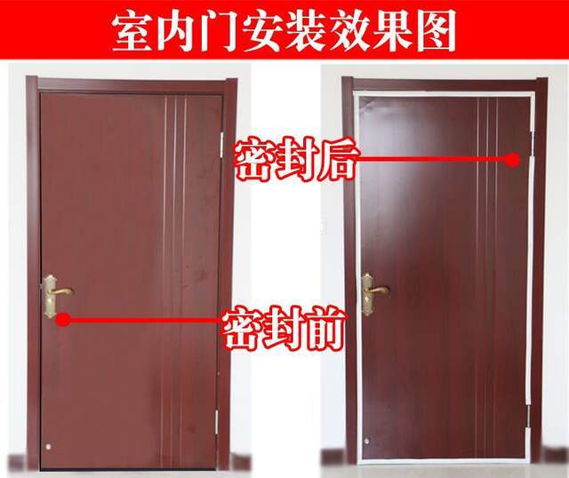 Self-Adhesive Transparent Door and Window Sealing Strip, Door Gap Windproof Strip, Window Soundproofing, Dustproof, Insect-Proof Sealing Strip, Thermal Insulation and Windproof detail 9