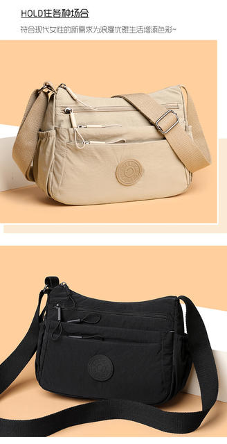 (with Laminated) New Multi-Compartment Casual Lightweight Shoulder Crossbody Bag, Fashionable Work Clothing, Simple for Middle-Aged and Elderly Mothers detail 9