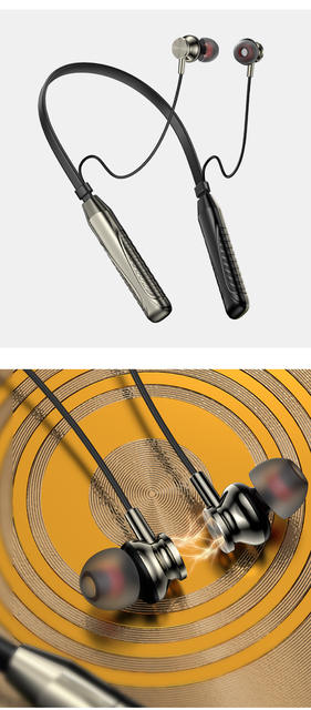 Hot-Selling Neck-Mounted Wireless Headphones with Digital Battery Display, Ultra-Long Standby Time, Neck-Hanging Sports High-Quality Bluetooth Earphones detail 12