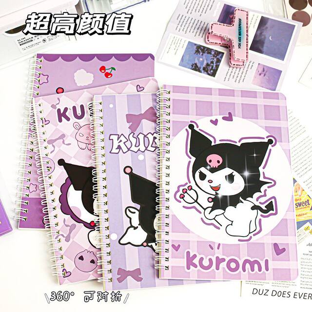 Cartoon Spiral Notebook Cute Creative A5 Loose-Leaf Notebook Stationery Wholesale High-Value Student Lined Diary Notebook detail 7