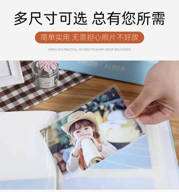 Photo Album Family Version Interstitial Large Capacity 6inch Kidsren's Baby Growth Commemorative Album Graduation Photo Storage Album detail 7