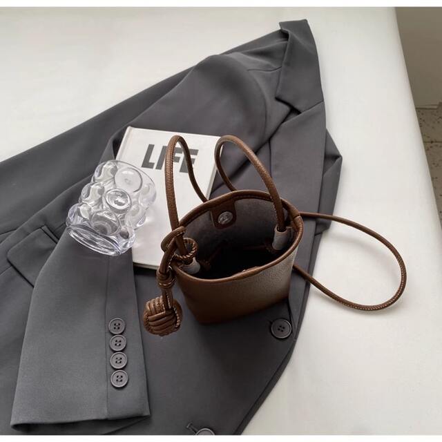 Versatile Literary and Artistic Small Fresh Small Ball Pendant Super Popular Crossbody Mobile Phone Bag Soft Leather Cute Mini Small Bag for Women detail 9