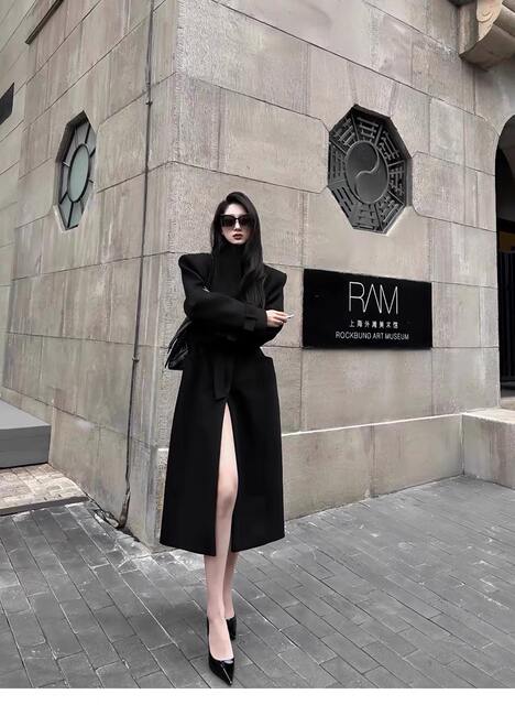 Black Pointed-Toe Red-Soled Comfortable High-Heeled Shoes for Women, 2026 Early Spring New Style, Sexy Versatile Stiletto Side-Cut Single Shoes detail 9
