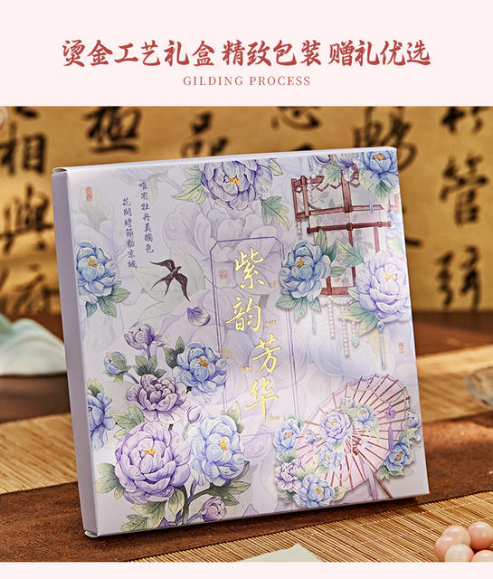 Cultural and Creative Antique-Style Floral Metal Bookmarks, Exquisite and Aesthetically Pleasing Hollow-Out Bookmarks in a Gift Box, Graduation Commemorative Gift for High School and College Entrance Exams detail 4