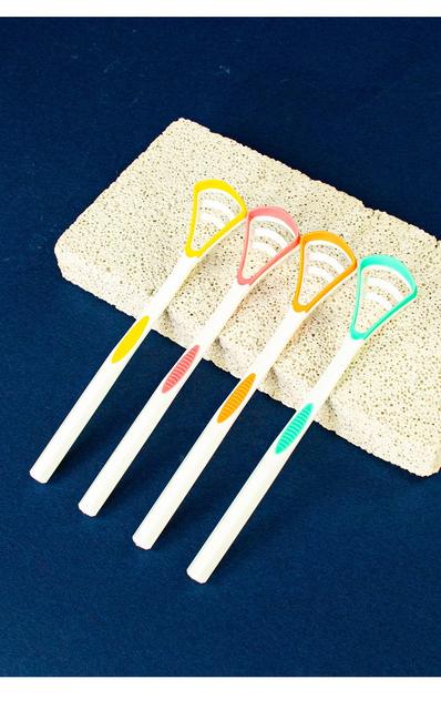 Youjie tongue care scraper tongue coating cleaner tongue scraper remove bad breath oral care independent pack tongue brush detail 10