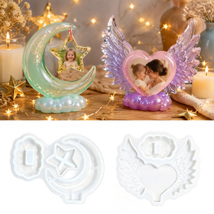 Crystal Resin Turtle Lizard Frog Reptile Resin Mold DIY Turtle Ornament Silicone Mold detail 9