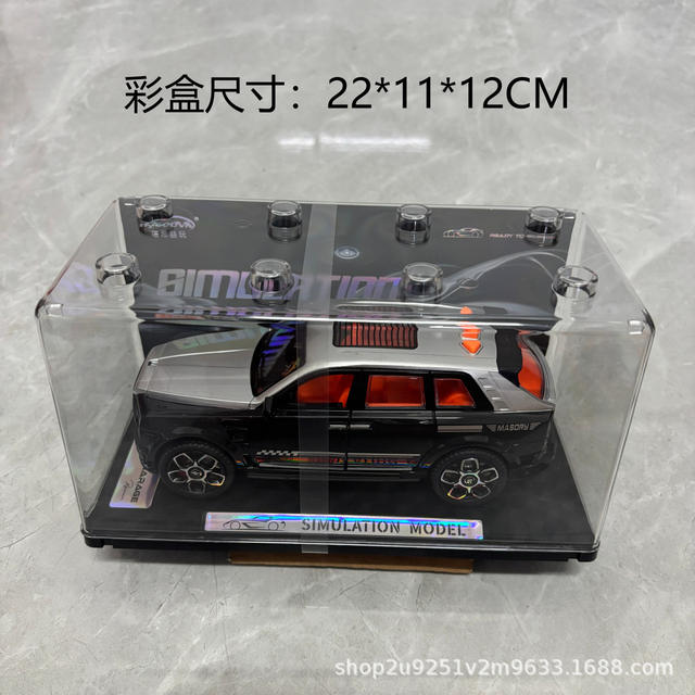 1:24 Babor Adventure Edition Simulation Off-Road Vehicle Sound and Light Car Model Toy Decoration Children's Sound and Light Toy Car Decoration detail 8