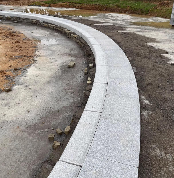 Granite Stone Edging for Flower Beds, Garden Beds, and Vegetable Patches detail 8