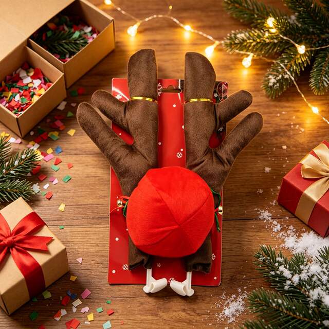 Christmas Car Roof Decoration Antlers Christmas Decorations Personalized Car Ornaments Car Show Event detail 8