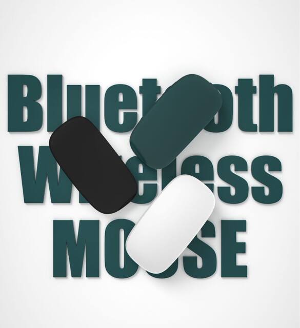 Cross-Border Ergonomic Wireless Bluetooth Mouse Touch Control Rechargeable Magic Mouse Silent Office Computer Mouse detail 11