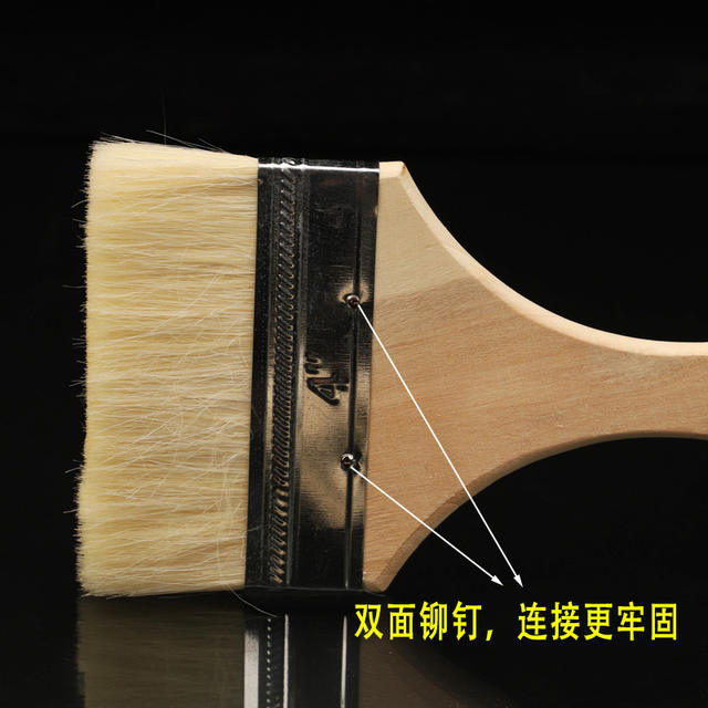 Manufacturer Wholesale Long-Handled Wool Brushes, Wooden Handle Paint Brushes, Soft Bristle Brushes, Multi-Purpose Brushes, Gift Items, Painting Tools detail 6