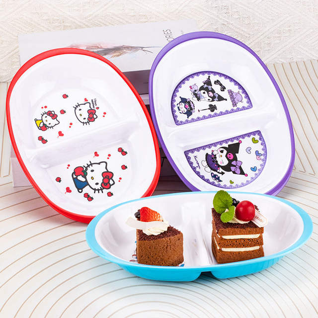 Cute Household Dish Plate Children's Dinner Plate Baby Snack Plate Special Fry Plate for Fruit Snack Plate detail 9