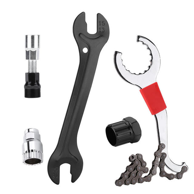 Bicycle Repair Tool Set Mountain Bike Repair Chain Cutter Bicycle Repair Flywheel Center Shaft Removal Tool detail 11