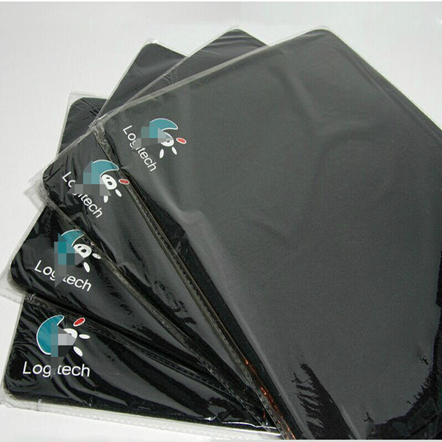 Game black Luo branch mouse pad Internet cafe mouse pad Wholesale Office mouse pad soft and comfortable black mouse pad detail 1