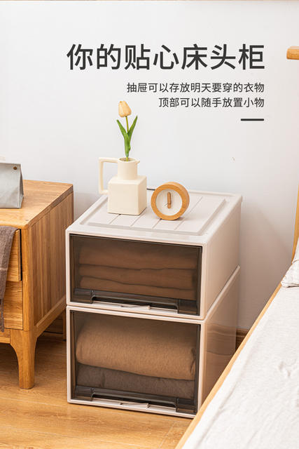 European-Style Drawer-Type Storage Box for Clothes and Cosmetics Storage Box Storage Drawer Home Storage Cabinet Desktop Storage Box detail 6