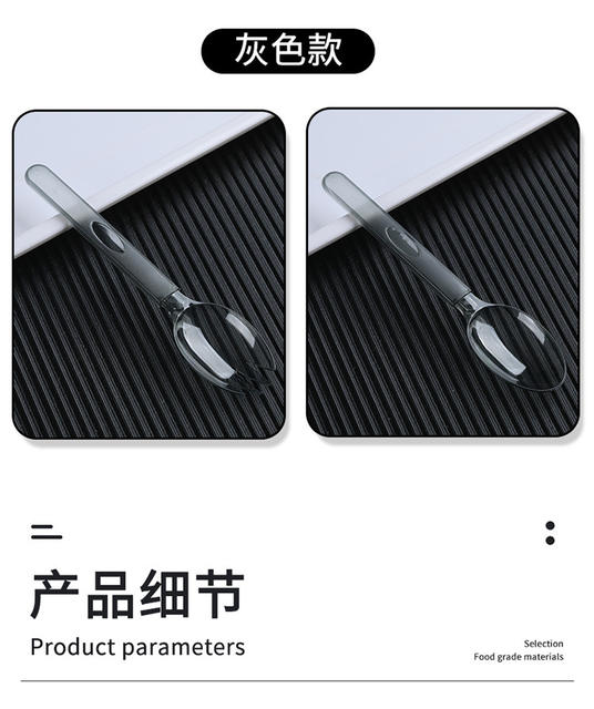 Disposable Spoon Individually Packaged Plastic Ice Powder Dessert Ice Cream Cake Fork Takeaway Packaged Fork Spoon Commercial detail 8