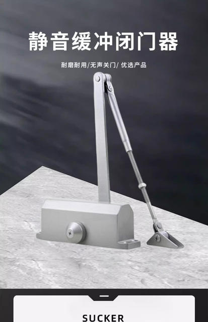 Door Closer Hydraulic Buffer Door Closer Fire Door Special Silent Household Door Switch Artifact Pushing Door Closer detail 2