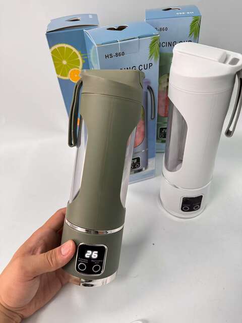 Cross-Border Juicer Cup with 12-Blade Composite, Fully Automatic Household Ice Crusher, Rechargeable Portable Juice Maker, Outdoor Travel Cup detail 11