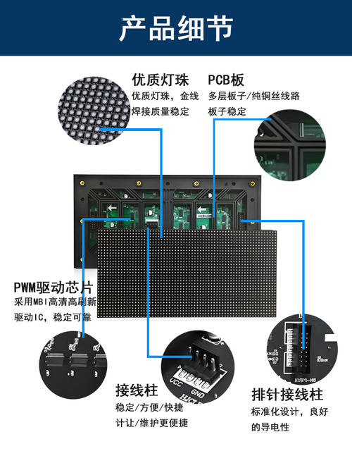 Indoor Full-Color Led Large Screen Hotel Banquet Hall P2.5 High-Definition Digital Large Screen Led Display Powerful Giant Color detail 9