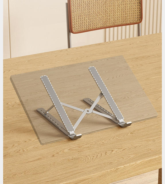 M3 Series Aluminum Alloy Laptop Stand Portable Desktop Laptop Riser with Cooling Function detail 11