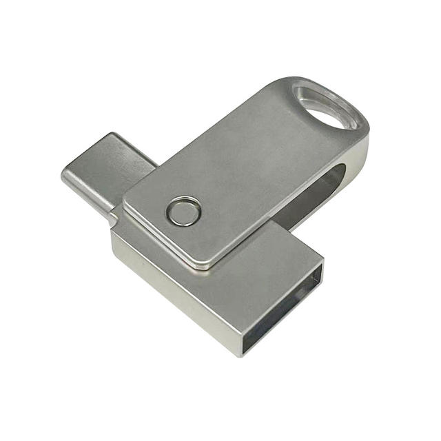 Type-c Mobile Phone Computer Dual Storage Disk usb2.0 Rotating Large Capacity USB Flash Drive 64GB
