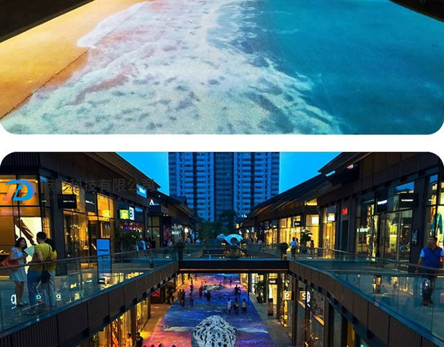 5D Holographic Projection Restaurant Wall Immersive Light and Shadow Banquet Hall Theme Hotel Ground Exhibition Hall Underwater World detail 8