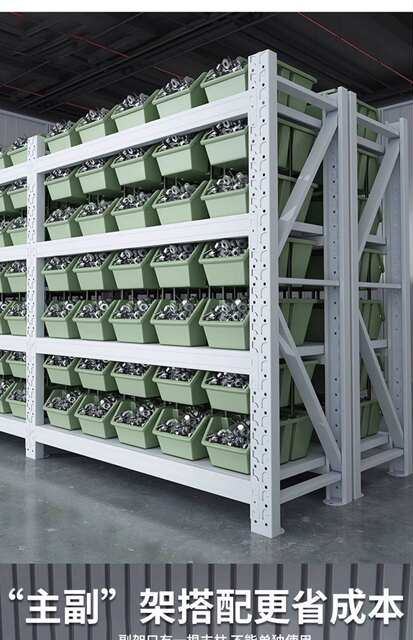 Warehouse Shelves, Multi-Layer Storage Racks, Super Heavy-Duty Storage Racks, Express Delivery Storage Racks, Household Cargo Racks detail 11