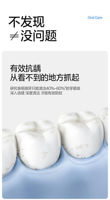Smile Plus usmile Floss Adult Double Line Floss Stick Household Mint Portable Toothpick Stick Packaging Floss Line detail 3