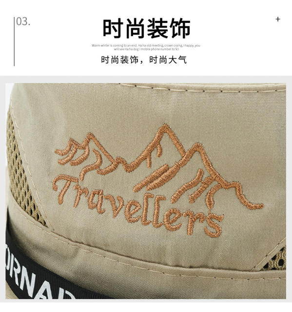Hat new men's hat outdoor mountaineering sunscreen hat British gentleman hat western cowboy hat wholesale detail 9