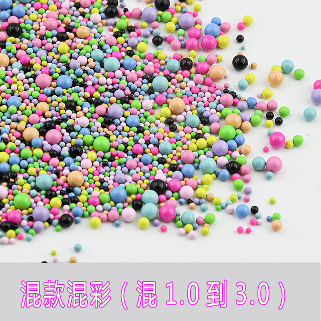 0.4mm Ultra-Fine Full-Round Steel Beads, Kilogram Pack, Non-Fading Metal Mini DIY Caviar Small Round Mixed Batch Nail Art Decorations detail 6