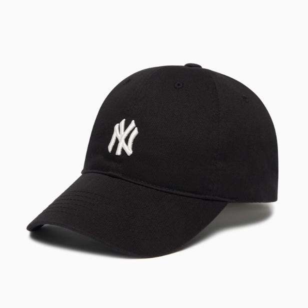Mlb Baseball Cap Korean Style Ny Duckbill Cap Unisex Casual Versatile Soft Top Sun Protection La Hat Ins