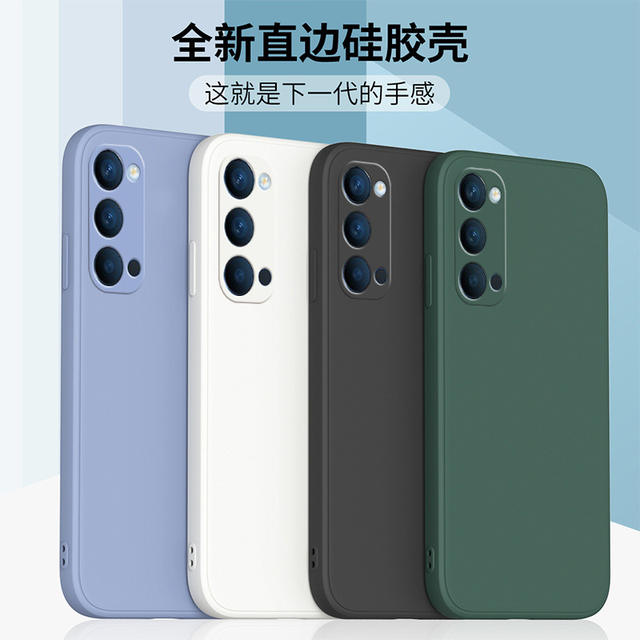 Suitable for Opporeno5 Mobile Phone Case Reno/2/3/4/5/6/7 Protective Cover Ace2 Classic Straight Edge 4Se Liquid