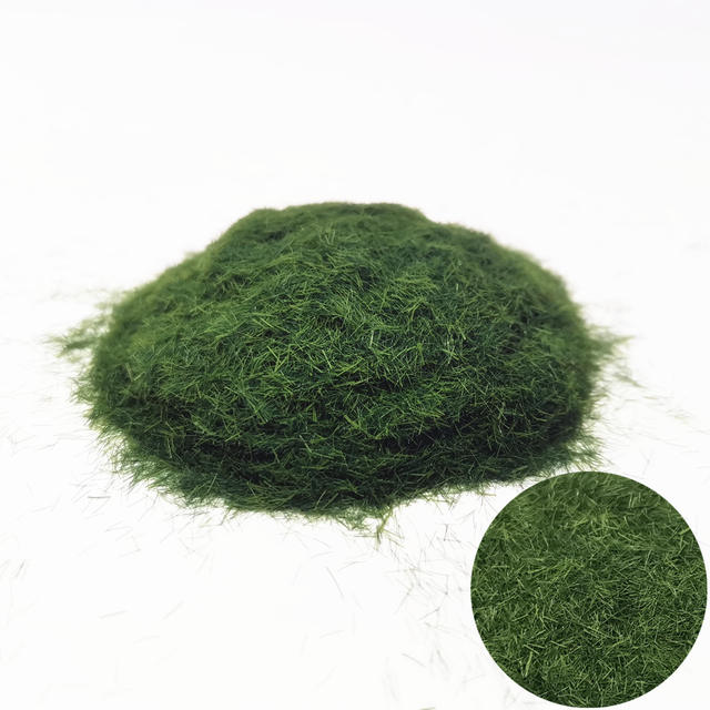 Building model materials nylon grass powder DIY handmade sand table landscape simulation turf detail 11