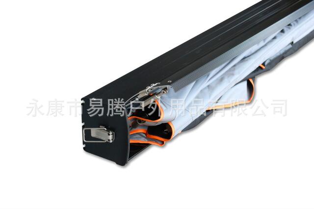 Car Side Canopy Aluminum Shell Suv Side Tent 270-Degree Quick-Open Sunshade Outdoor Camping Rainproof Sun Protection Car Tent detail 9