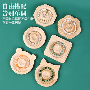 Pe Film Bracelet Suspension Box Jewelry Packaging Box Accessories Jewelry Display Transparent Storage Organizer Necklace Nail Art Box detail 10