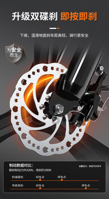 Mountain Bike for Adults, Men's Model, Variable Speed, New Style for Teenagers, Labor-Saving Road Bike, Commuting to Work, Women's Model detail 9