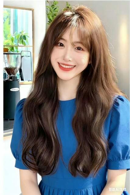 Wig Piece for Women with Long Curly Hair Three-Piece Long Hair Seamless Invisible Hair Extension Piece to Increase Hair Volume Large Wavy Curly Hair Extension Piece detail 12