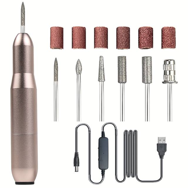 Cross-Border Nail Polisher Electric Smart Pen-Type Portable Polisher Manicure Remover Dead Skin Nail Salon Tool