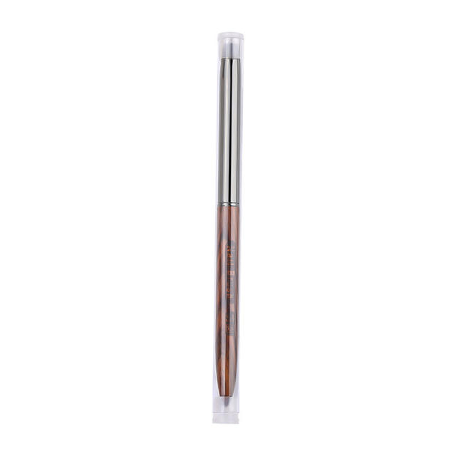 Large Flat Head Sandalwood Phototherapy Pen, Phototherapy Gel Filling Brush, Large Flat Head Round Head Phototherapy Pen for Nail Salons detail 5