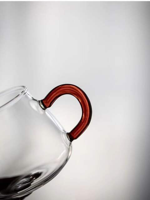 Color High Borosilicate glass tea set fair Cup Tea Sea tea filter Penguin cup size capacity detail 11