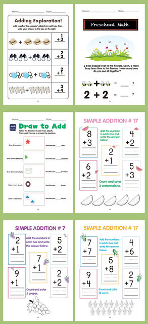 Cross-Border Math Fill-In-The-Blank Exercise Book for Children, Early Education in Logical Thinking, Pattern Recognition Training, Fun Math Exercise Book detail 6