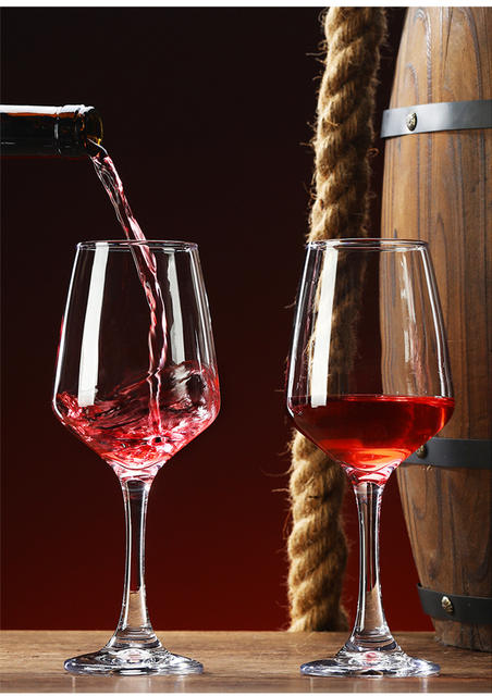 Household Entry Luxury High-end Wine Glass suit Wholesale Hotel Commercial High-end Crystal Goblet Wine Glass detail 9